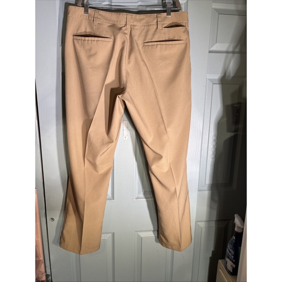Bluffworks Original Pants Mens Size 38x32 Khaki Tan Relaxed Fit Travel Golf - Picture 9 of 15